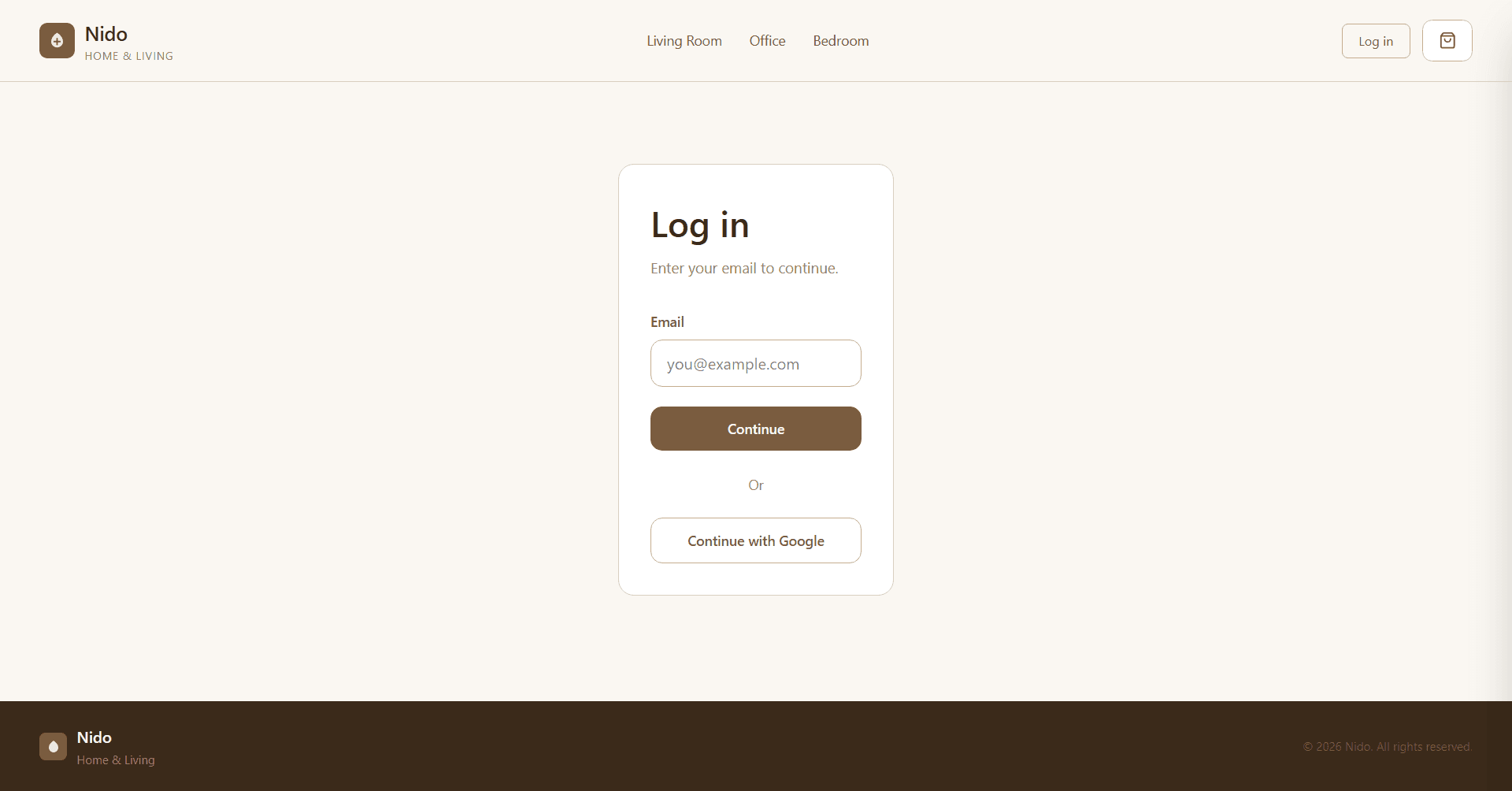 Nido Login